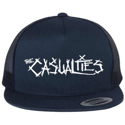 CASUALTIES Flat Bill Trucker Hat