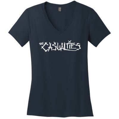 CASUALTIES Women's V-Neck T-Shirt