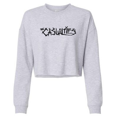 CASUALTIES Cropped Pullover Crew