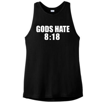 Closed Casket Activities GodS Hate 8 18 Ladies PosiCharge Tri-Blend Wicking Tank