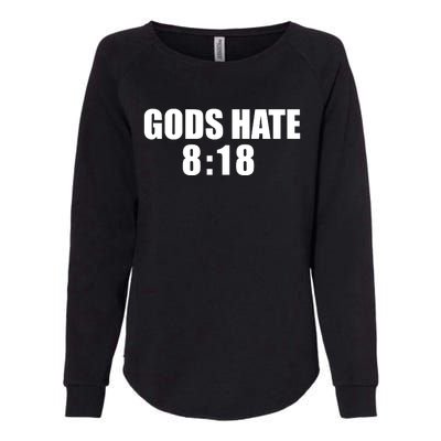 Closed Casket Activities GodS Hate 8 18 Womens California Wash Sweatshirt