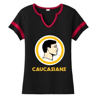 Caucasians Ladies Halftime Notch Neck Tee