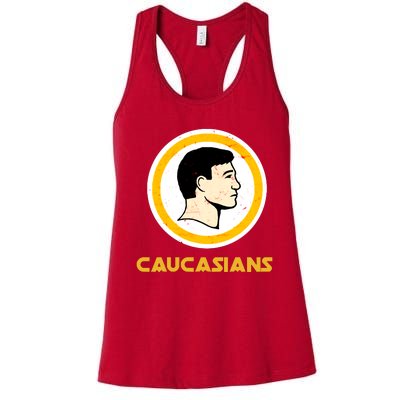 Caucasians Women's Racerback Tank