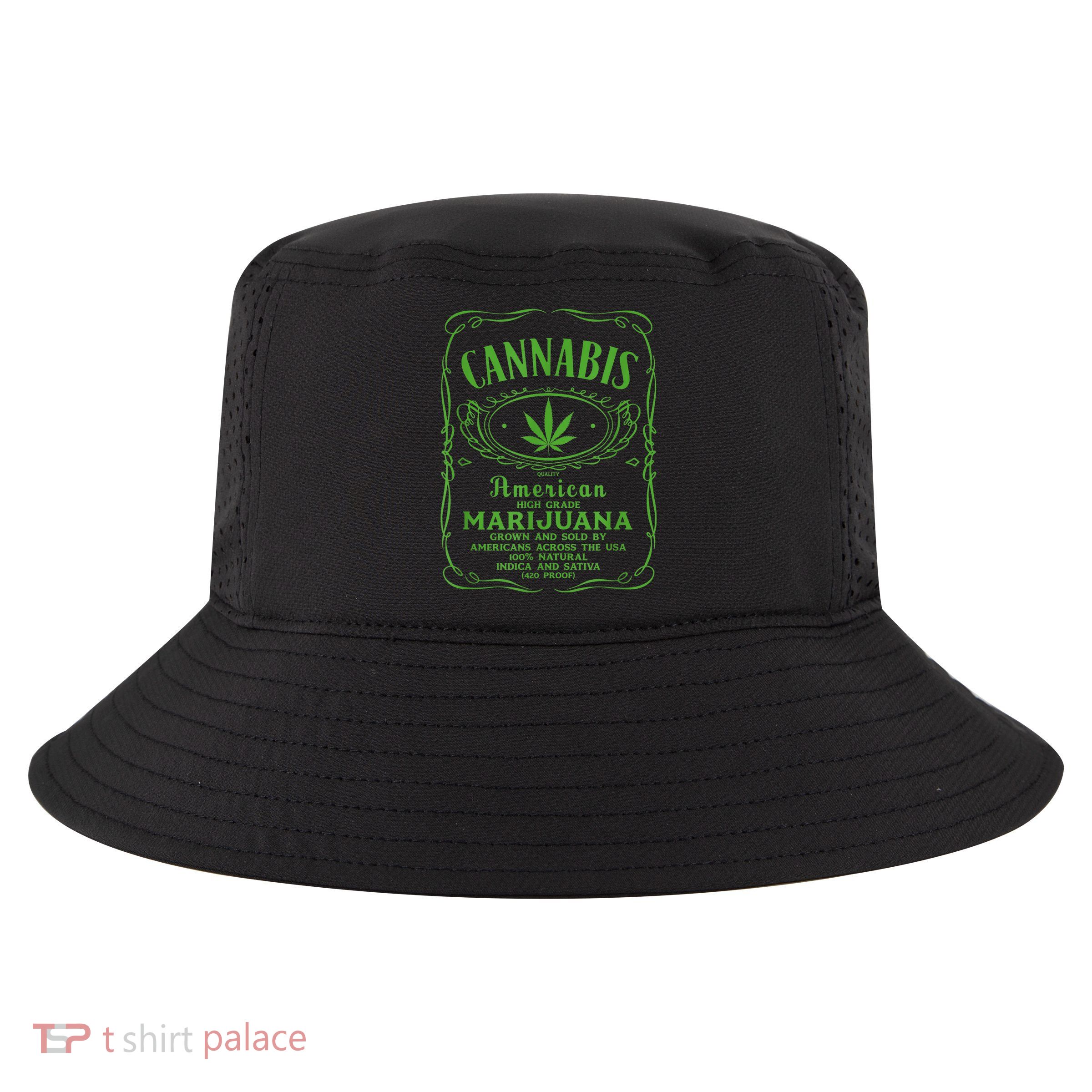 Cannabis Cool Comfort Performance Bucket Hat