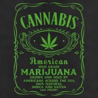 Cannabis 7 Panel Mesh Trucker Snapback Hat