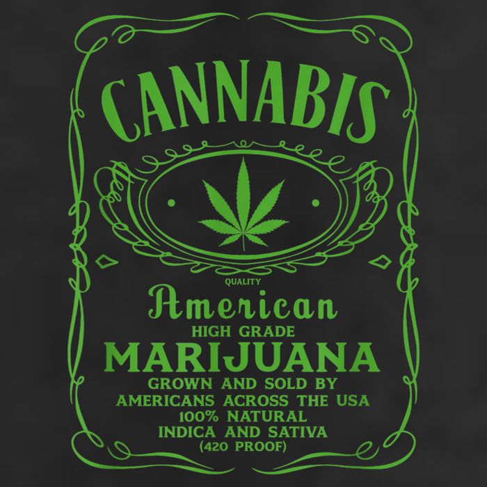 Cannabis 7 Panel Mesh Trucker Snapback Hat