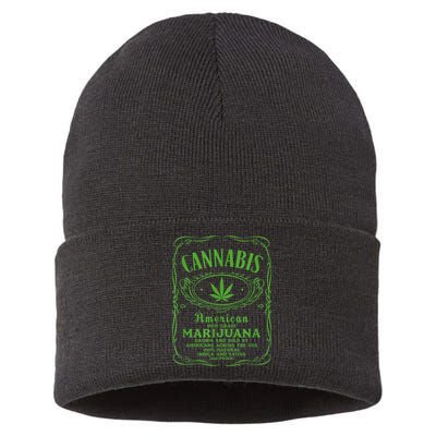 Cannabis Sustainable Knit Beanie