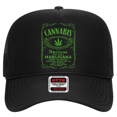 Cannabis Trucker Hat