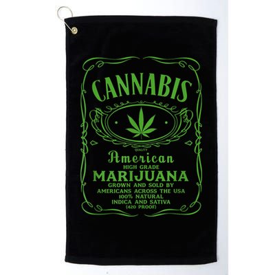 Cannabis Golf Towel