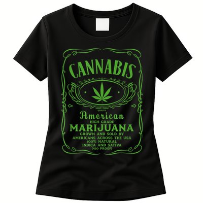 Cannabis Womens T-Shirt