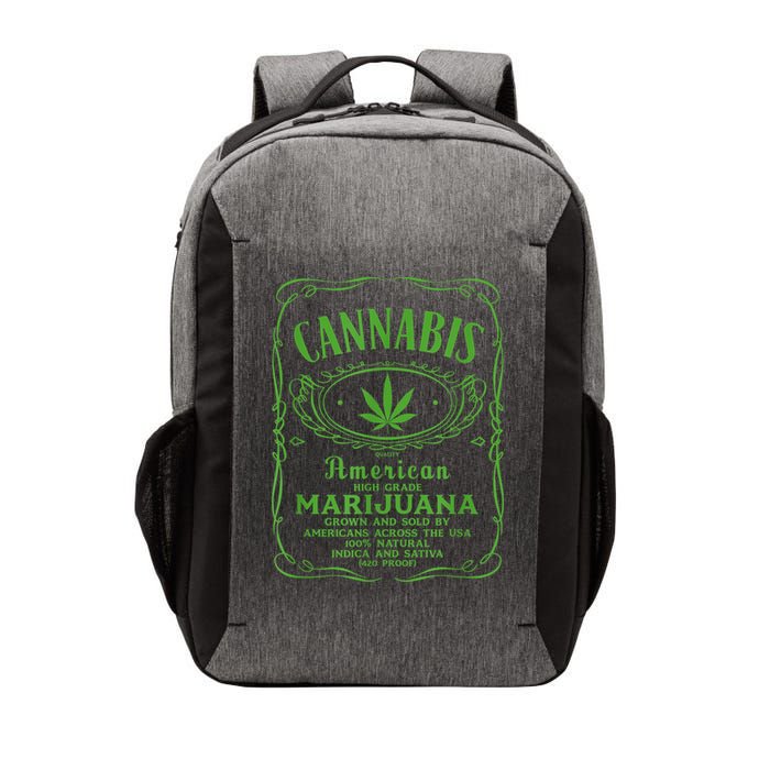Cannabis Vector Backpack