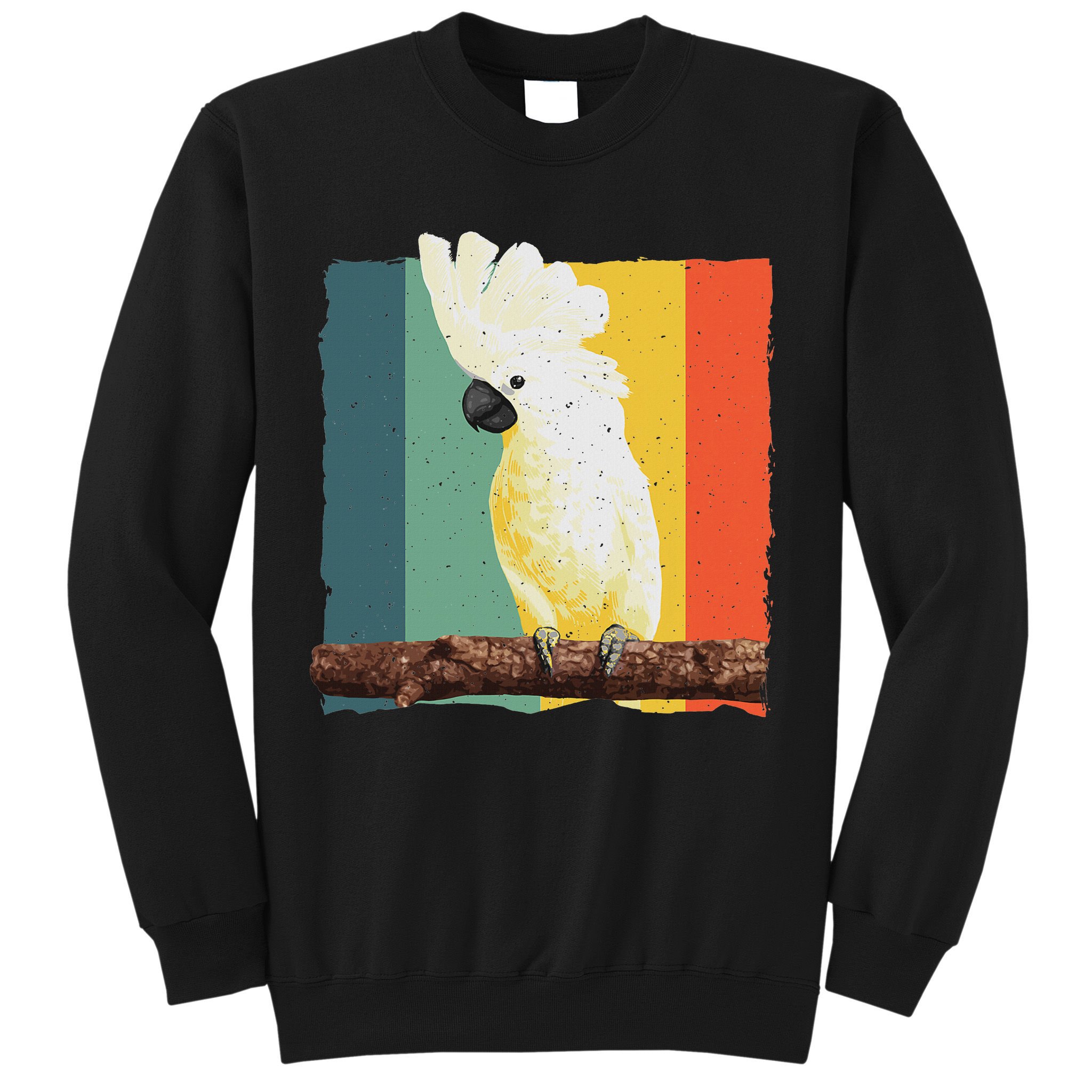 Cool Cockatoo Art For Women Parrot Lover Goffin Cockatoo Sweatshirt