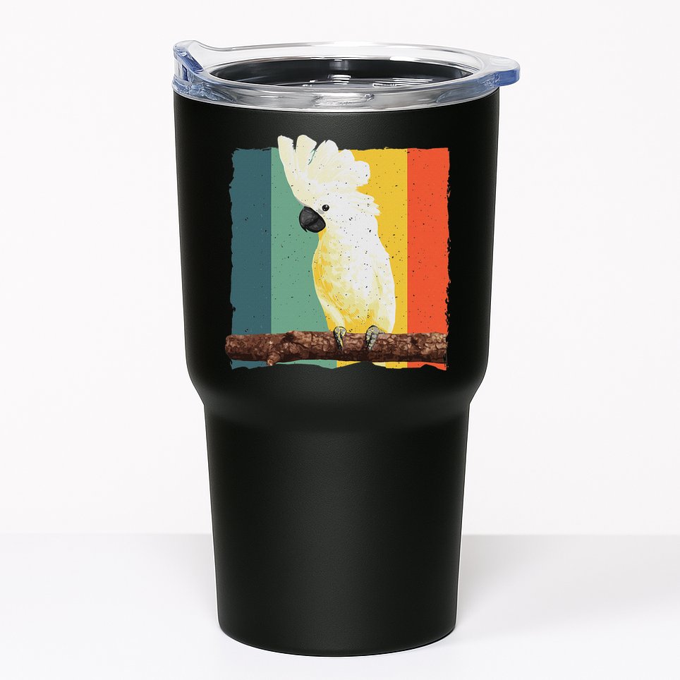 Cool Cockatoo Art For Women Parrot Lover Goffin Cockatoo Tumbler
