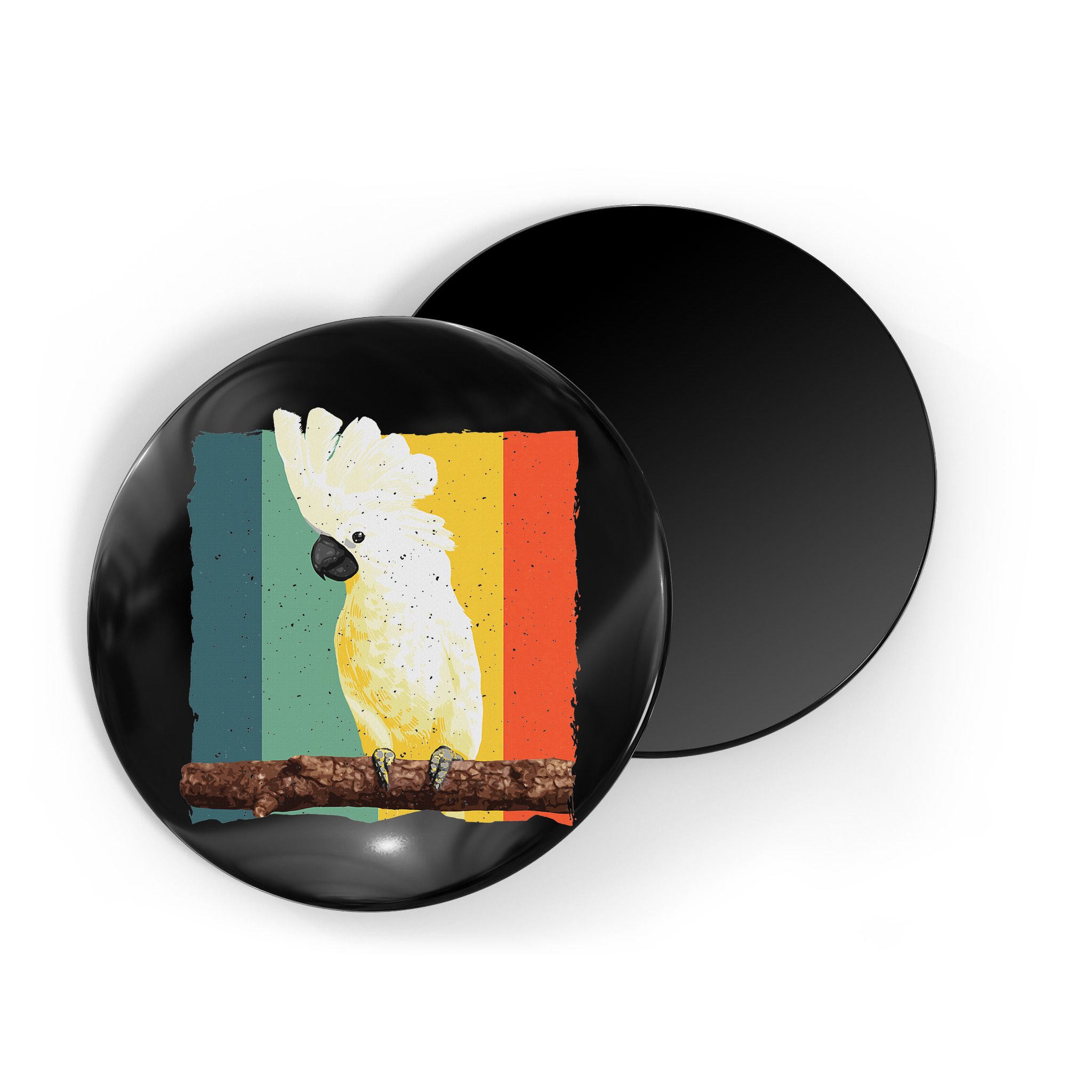 Cool Cockatoo Art For Women Parrot Lover Goffin Cockatoo Magnet