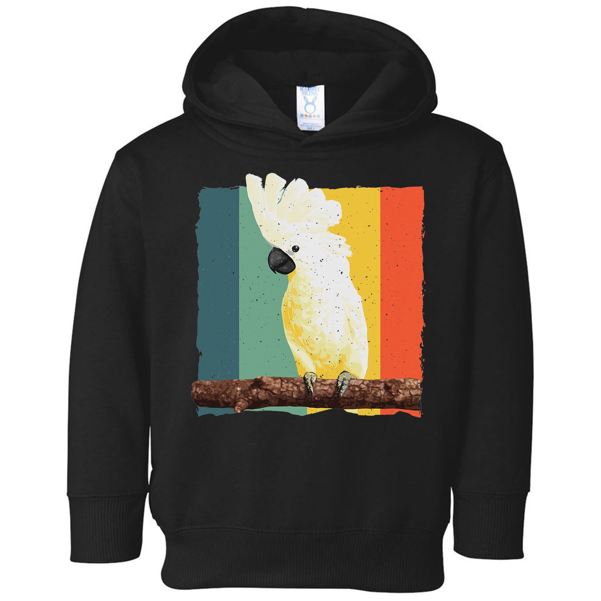 Cool Cockatoo Art For Women Parrot Lover Goffin Cockatoo Toddler Hoodie