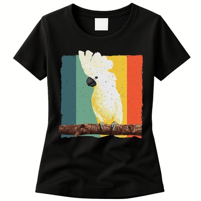 Cool Cockatoo Art For Women Parrot Lover Goffin Cockatoo Womens T-Shirt