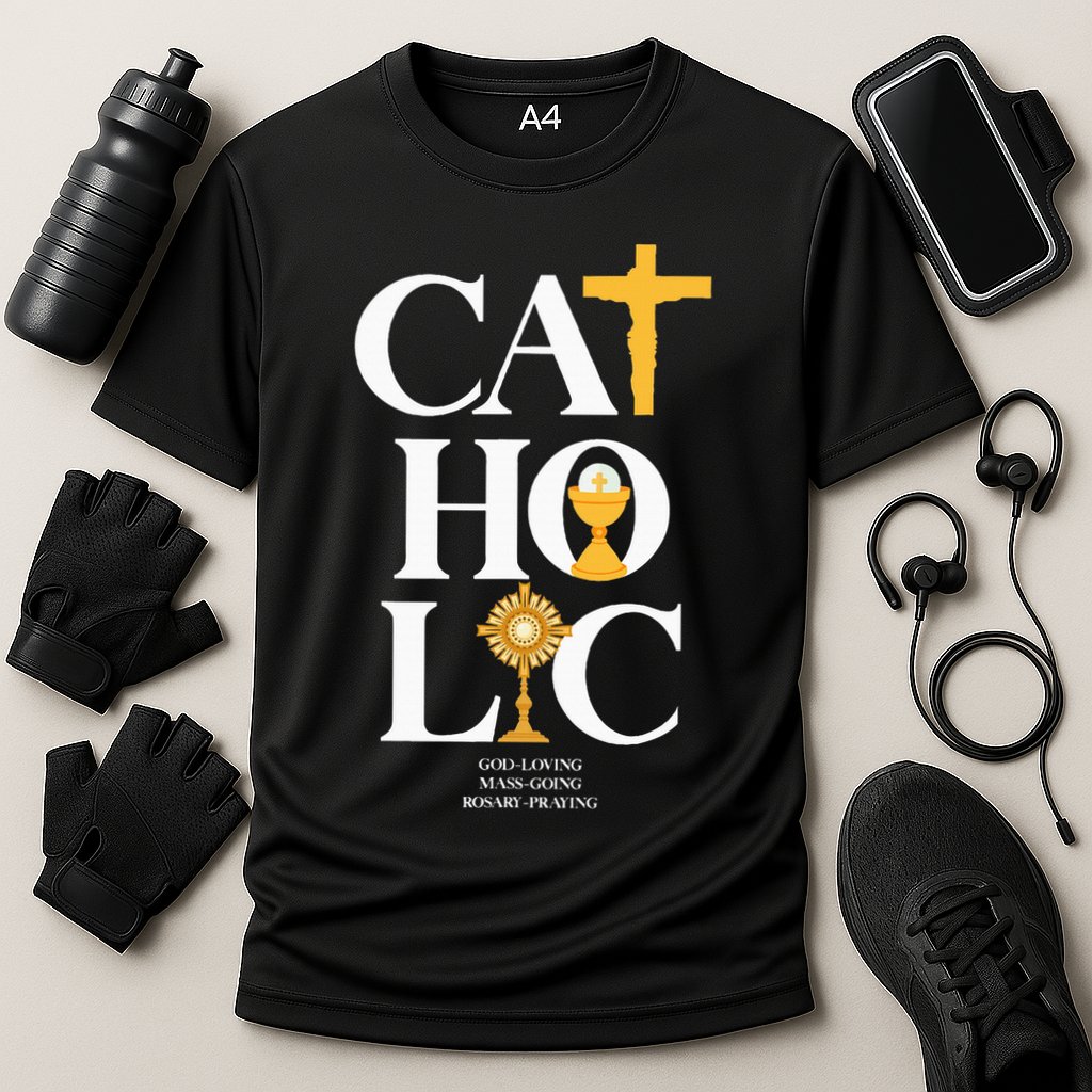Catholic Cooling Performance Crew T-Shirt