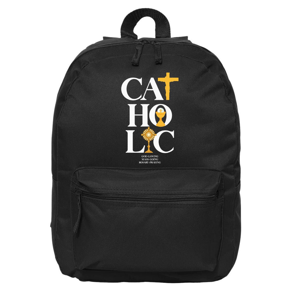 Catholic 16 in Basic Backpack