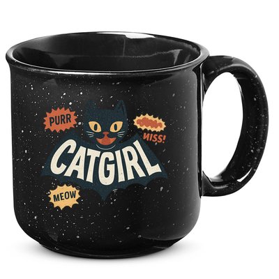 Catgirl 15oz Campfire Ceramic Mug
