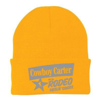 Cowboy Carter And The Rodeo Chitlin Circuit Funny Knit Cap Winter Beanie