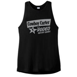 Cowboy Carter And The Rodeo Chitlin Circuit Funny Ladies PosiCharge Tri-Blend Wicking Tank