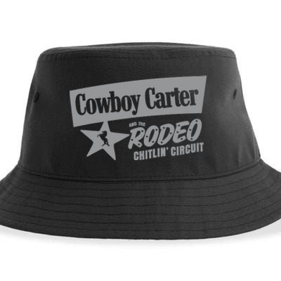 Cowboy Carter And The Rodeo Chitlin Circuit Funny Sustainable Bucket Hat