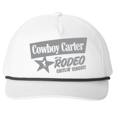 Cowboy Carter And The Rodeo Chitlin Circuit Funny Snapback Five-Panel Rope Hat