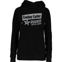 Cowboy Carter And The Rodeo Chitlin Circuit Funny Womens Funnel Neck Pullover Hood