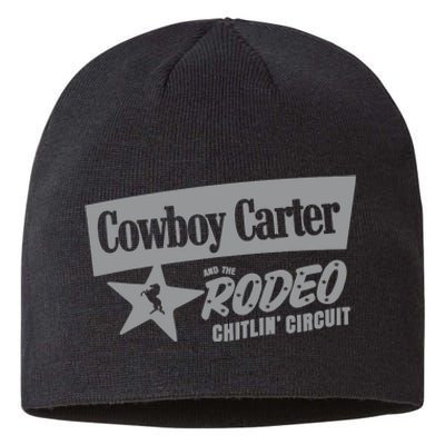 Cowboy Carter And The Rodeo Chitlin Circuit Funny Sustainable Beanie