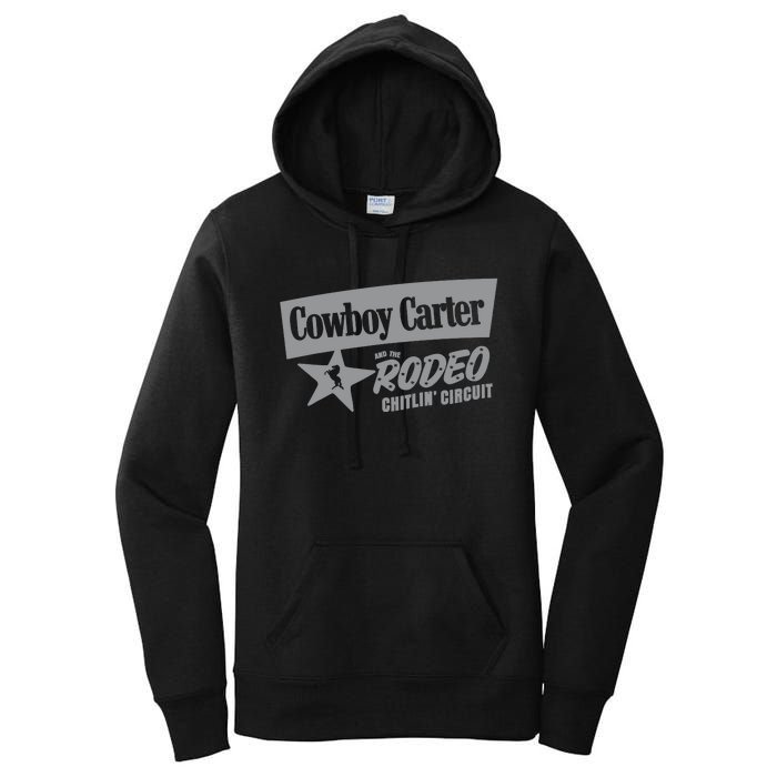 Cowboy Carter And The Rodeo Chitlin Circuit Funny Women's Pullover Hoodie