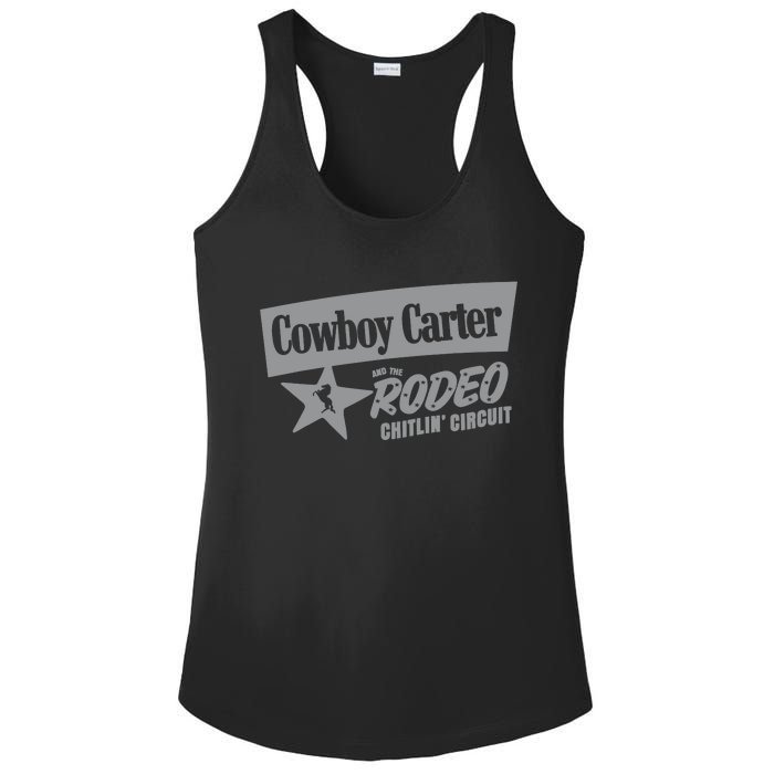 Cowboy Carter And The Rodeo Chitlin Circuit Funny Ladies PosiCharge Competitor Racerback Tank