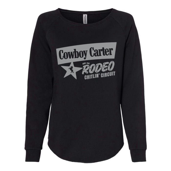 Cowboy Carter And The Rodeo Chitlin Circuit Funny Womens California Wash Sweatshirt