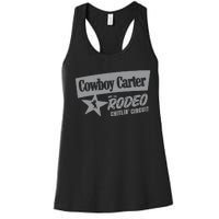 Cowboy Carter And The Rodeo Chitlin Circuit Funny Women's Racerback Tank