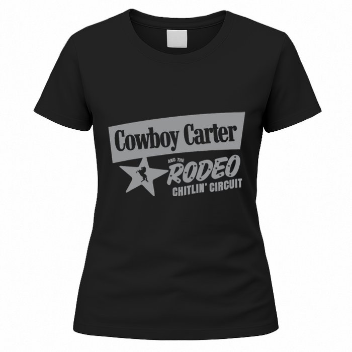 Cowboy Carter And The Rodeo Chitlin Circuit Funny Women's T-Shirt