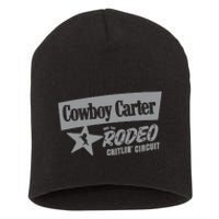 Cowboy Carter And The Rodeo Chitlin Circuit Funny Short Acrylic Beanie