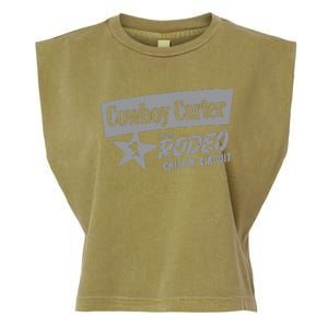 Cowboy Carter And The Rodeo Chitlin Circuit Funny Garment-Dyed Women's Muscle Tee