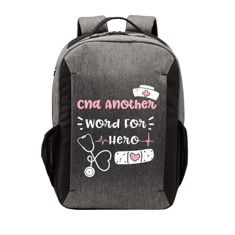 Cna: Cna Another Word For Hero Nurse Sayings Gift Vector Backpack