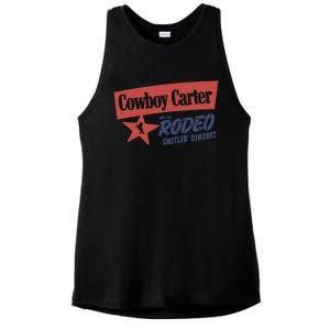 Cowboy Carter And The Rodeo Chitlin Circuit Funny Ladies PosiCharge Tri-Blend Wicking Tank