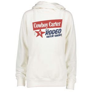 Cowboy Carter And The Rodeo Chitlin Circuit Funny Womens Funnel Neck Pullover Hood