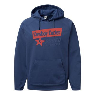 Cowboy Carter And The Rodeo Chitlin Circuit Funny Performance Fleece Hoodie