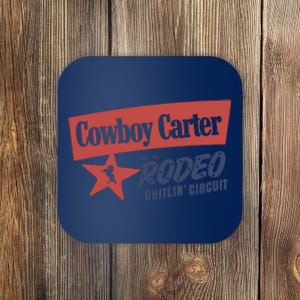 Cowboy Carter And The Rodeo Chitlin Circuit Funny Coaster