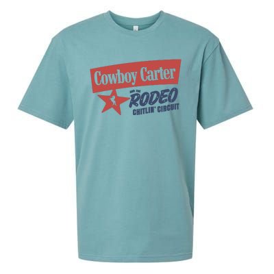 Cowboy Carter And The Rodeo Chitlin Circuit Funny Sueded Cloud Jersey T-Shirt