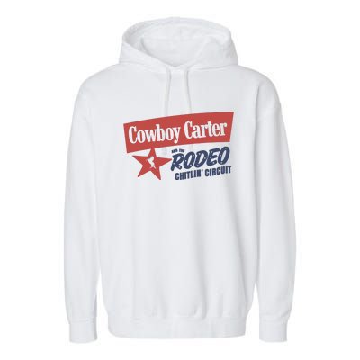 Cowboy Carter And The Rodeo Chitlin Circuit Funny Garment-Dyed Fleece Hoodie