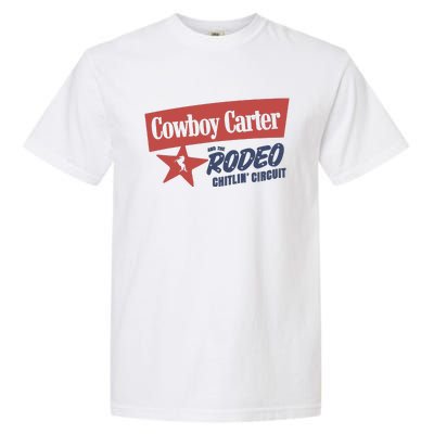 Cowboy Carter And The Rodeo Chitlin Circuit Funny Garment-Dyed Heavyweight T-Shirt