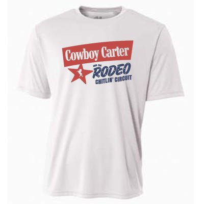 Cowboy Carter And The Rodeo Chitlin Circuit Funny Cooling Performance Crew T-Shirt