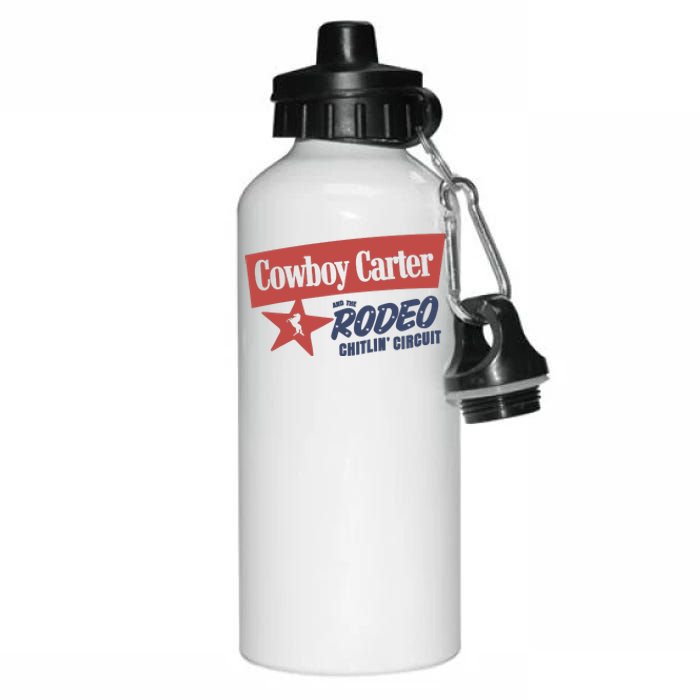 Cowboy Carter And The Rodeo Chitlin Circuit Funny Aluminum Water Bottle