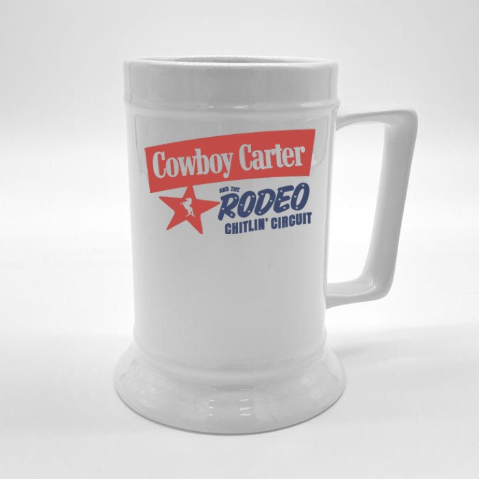 Cowboy Carter And The Rodeo Chitlin Circuit Funny Beer Stein