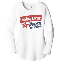 Cowboy Carter And The Rodeo Chitlin Circuit Funny Women's Perfect Tri Tunic Long Sleeve Shirt