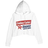 Cowboy Carter And The Rodeo Chitlin Circuit Funny Crop Fleece Hoodie