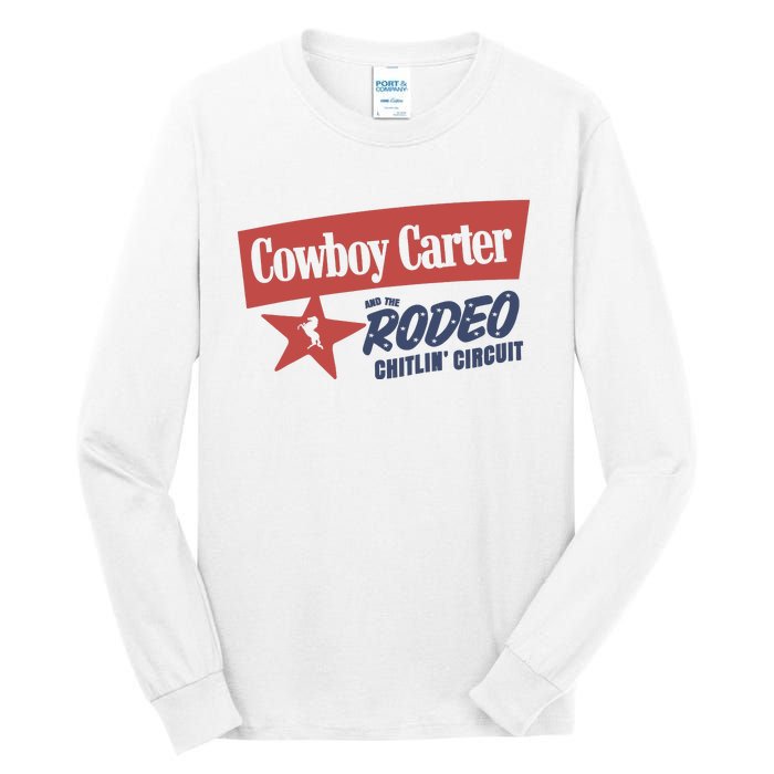 Cowboy Carter And The Rodeo Chitlin Circuit Funny Tall Long Sleeve T-Shirt